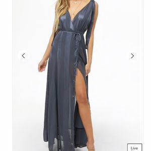 Forever 21 maxi wrap dress